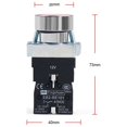 thumbnail image 5 of 12V LED Car Engine Power Start Ignition Starter Push Button Toggle Switch Panel, 5 of 5