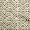thumbnail image 1 of oneOone Cotton Poplin Olive Green Fabric Chevron Sewing Craft Projects Fabric Prints By Yard 42 Inch Wide, 1 of 4