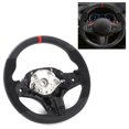 thumbnail image 4 of Suede MTri Stitching Steering Wheel Replacement for M5 F90 M8, Nappa Leather, Comfortable Grip, Exquisite Workmanship, Wide Compatibility, Perfect for X3M X4M X5M X6M, 4 of 8
