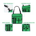 thumbnail image 5 of Hanging Chair Organizer Bag - 5-Pocket Armrest Storage Pouch for Camping, Beach & Outdoor Chairs | 13x13 Inch | Water-Resistant 600D Cloth | Green/Black/Khaki, 5 of 8