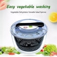 thumbnail image 2 of Multifunctional Press Type Salad Vegetable Shake Dryer Kitchen Tools F, 2 of 4