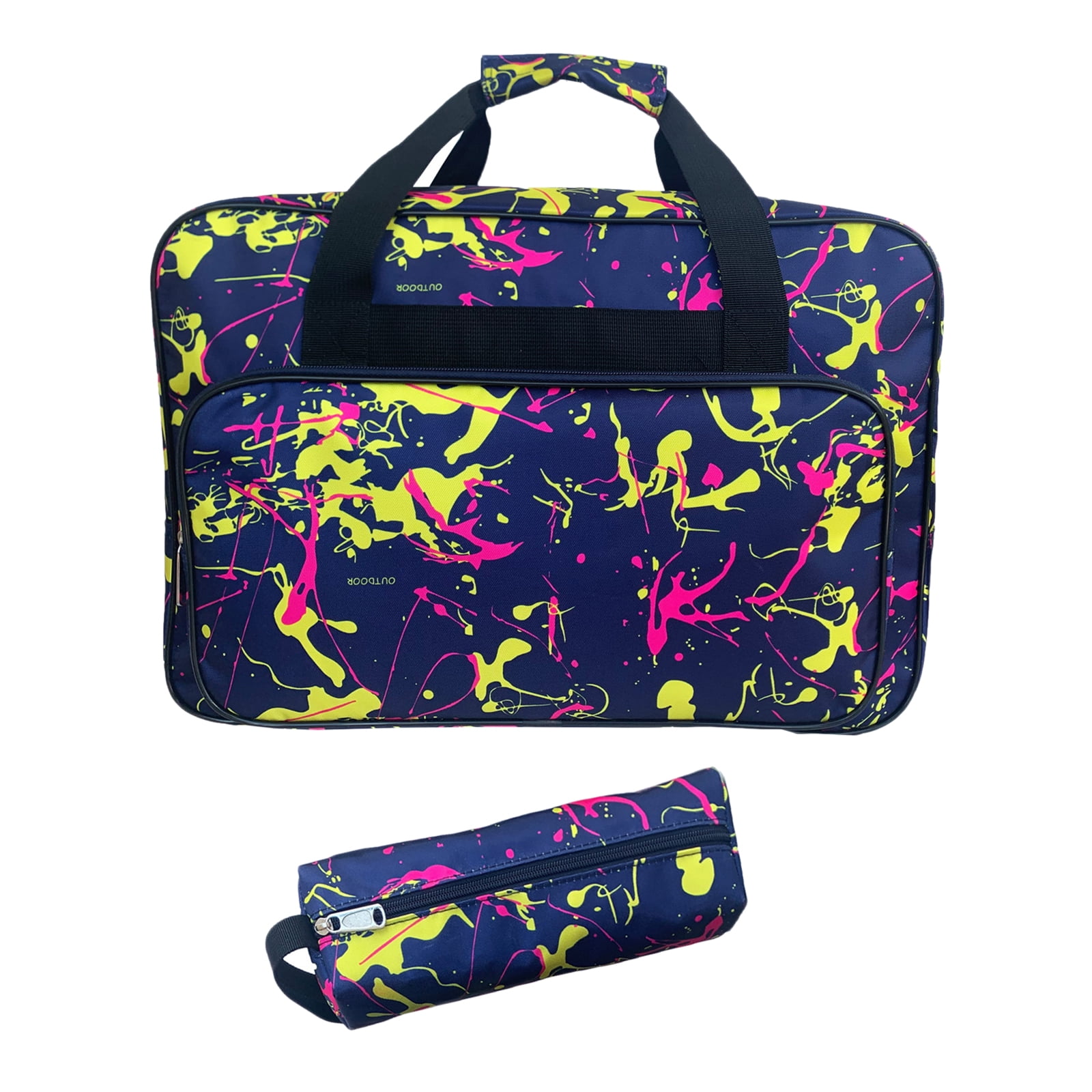 Nylon Sewing Machine Carry Bag Large Capacity Handbag Travel Tote Storage Holder 