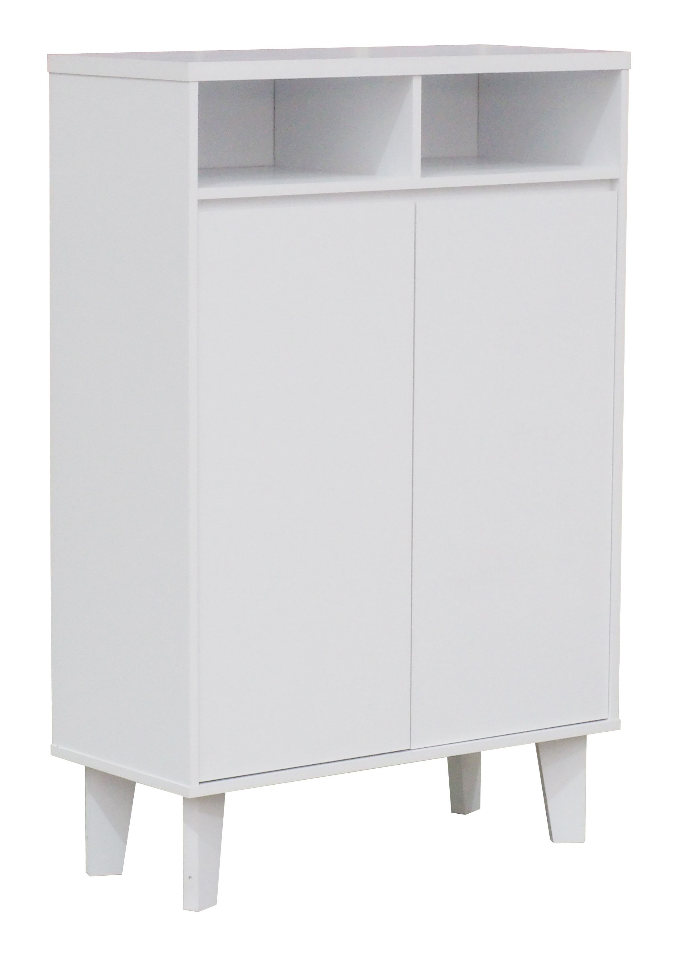24 shoe storage cabinet on Yaiza 2 Door Shoe Storage Cabinet With 7 Shelves White Wood Walmart Com Walmart Com