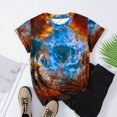 thumbnail image 4 of WEAIXIMIUNG T-Shirt Étoile Mode Décontractée à Manches Courtes d'Été pour Femmes de Noël, 4 of 7