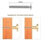 thumbnail image 5 of Juego De 8 Pomos De Puerta Redondos De Latón Macizo Para Muebles, Tiradores Redondos Para Muebles Vintage Con Tornillos Para Armarios, Cajones, 20 X 25 Mm (8 Piezas) Muyoka Hogar, 5 of 6