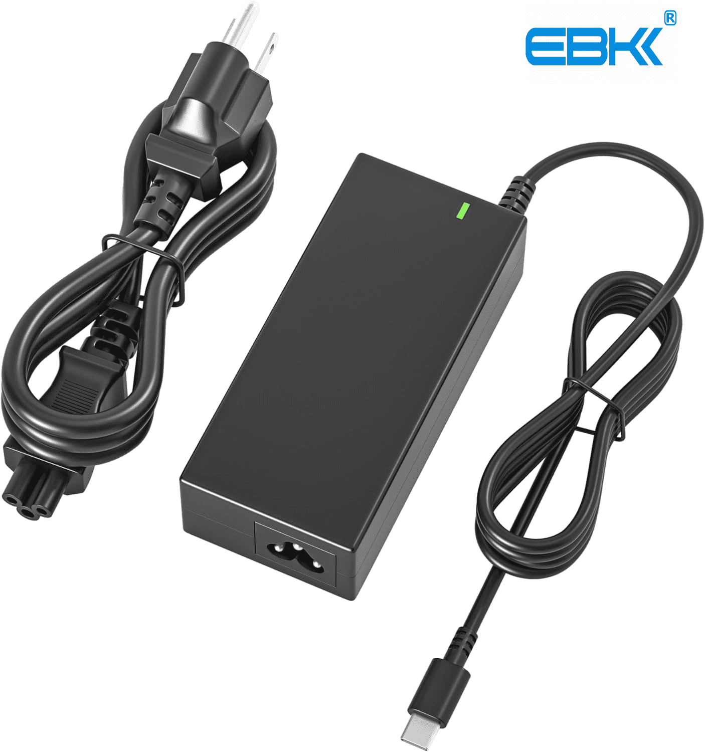 Chargeur D'ordinateur Portable HP 65W USB C, Adaptateur Secteur Pour HP Spectre X360, Elitebook X360, Dnomebook, Elite X2,Envy Type C, Alimentation électrique