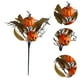 thumbnail image 4 of 1 ramo decorativo de Halloween con rosas negras, hojas de arce y calabazas para la fiesta de Acción de Gracias, color negro, 47 x 24 cm. Yulucky, 4 of 9