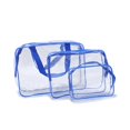 thumbnail image 1 of POINTERTECK Boc 3Pcs/Set Makeup Bag Large Capacity Thicken Transparent Travel PVC Cosmetic Women Zipper Bags for Lady, 1 of 10