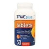 TRUEplus Glucose Tablets 50 count, Orange