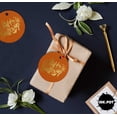 thumbnail image 5 of Inkdotpot Pack Of 50 Happy Halloween Halloween Favor Paper Tags Craft Real Gold Foil Hang Tags, 5 of 7
