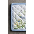 thumbnail image 4 of Maison d' Hermine Fleurs De Mai 100% Cotton Set of 2 Pot Holders with Loop Heat Resistant for BBQ | Cooking | Baking | Grilling | Microwave | Barbecue | Spring/Summer (8 Inch by 8 Inch)., 4 of 5