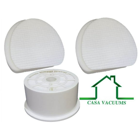 Shark Rotator Professional with XL Reach NV400 NV401 NV402 HEPA Exhaust Filter, 2 Foam & 2 Felt Filters, Part # XFH400 & XFF400