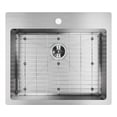 thumbnail image 2 of Elkay Crosstown Stainless Steel 25" x 22" x 9", Single Bowl Dual Mount Sink Kit, 2 of 2