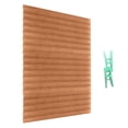 thumbnail image 2 of HomeLife Window-shades with 2 Clips Light Blocking Pleated Curtains Non Woven Multipurpose 1pc Blackout Window Curtains Bathrooms Balconies, 2 of 11