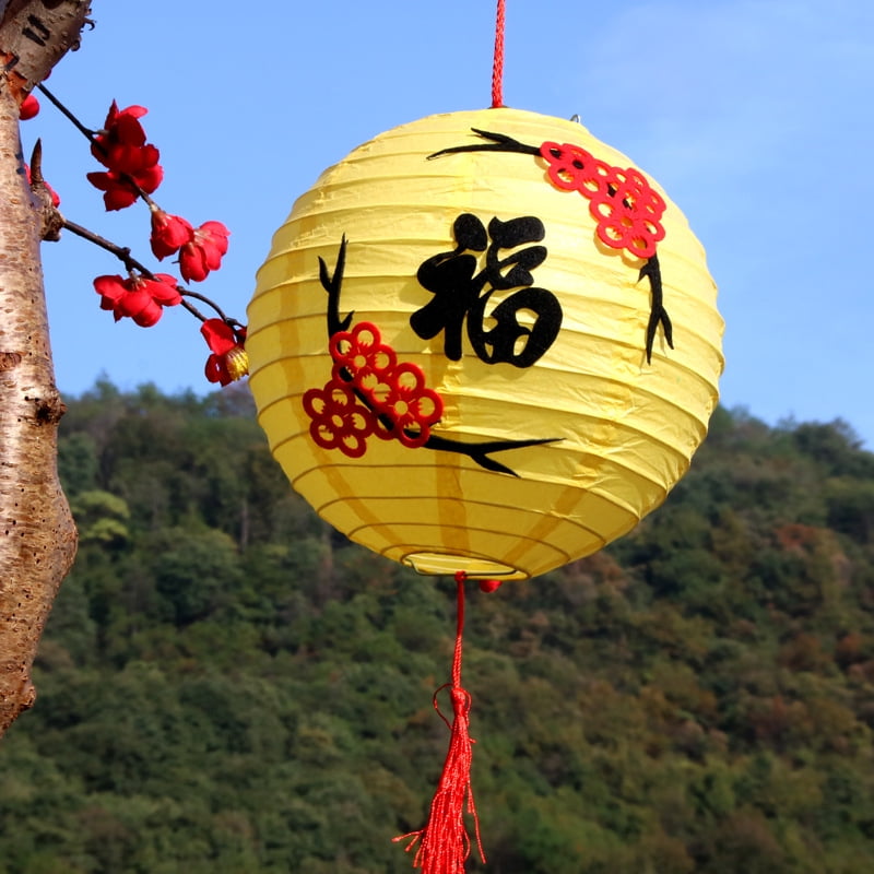 Children's Luminous Paper Lanterns, New Year DIY Portable ...