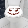 thumbnail image 4 of Halloween Evil Toilet Decorative Wall Sticker Pvc Bathroom Horror Toilet Sticker, 4 of 7