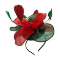 thumbnail image 3 of Sentmoon Fascinators Hats for Women Tea Party Hats for Women Hat Flower Mesh Ribbons Feathers On A Headband and A Clip Tea Party Headwears for Girls and Women, 3 of 7