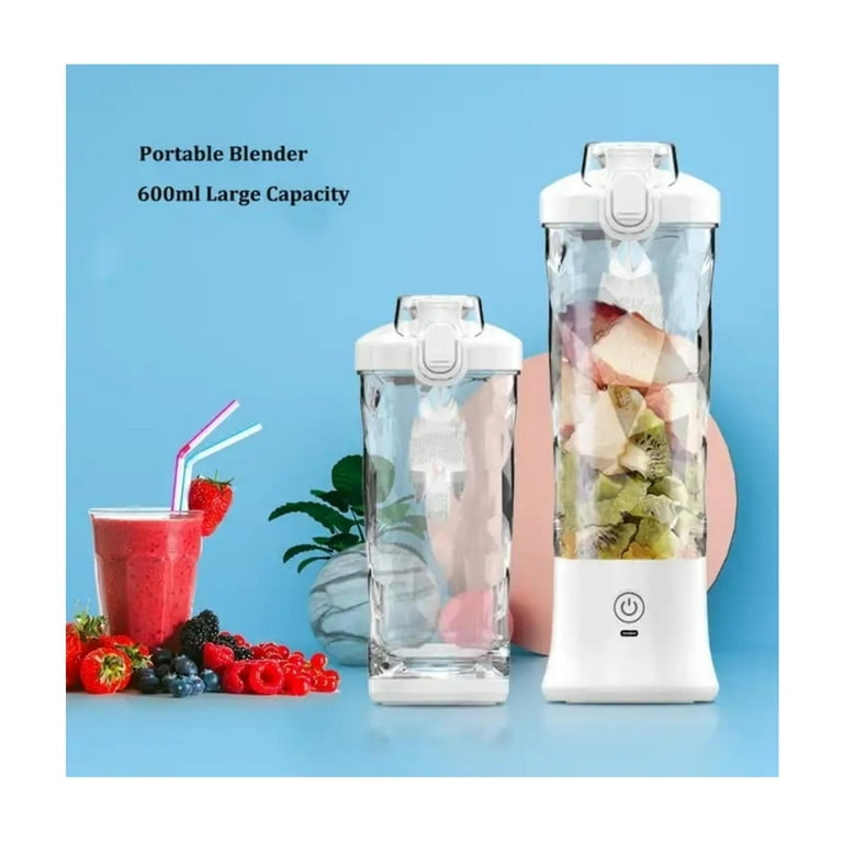 portable Blender20 Oz Mini Blender for Shakes and Smoothies,Personal Blender  with Rechargeable USB,Fruit,Smoothie,Baby Food Mixing Machine Blender With  6 Blades ,for Home,Kitchen,Travel ,Sports 