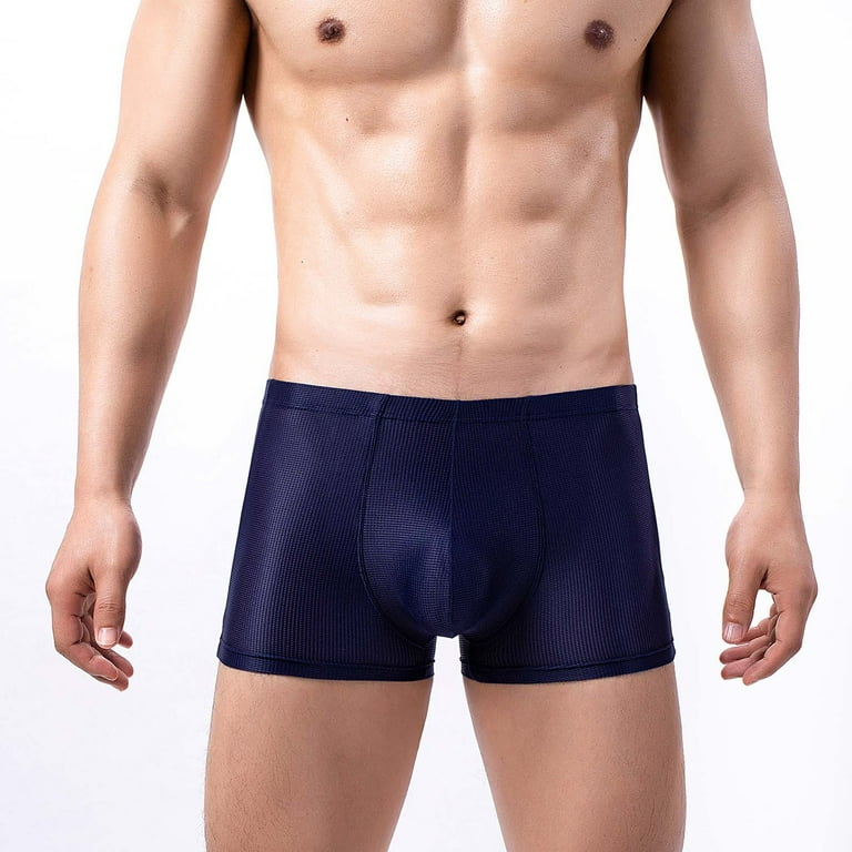 Men's Sexy Underwear Boxer Briefs Mesh Breathable Matching Couples