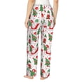 thumbnail image 2 of Bingfone Pajamas for Women,Gnomes Merry Christmas Pajama Pants with Pockets-X-Large, 2 of 7