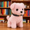 thumbnail image 4 of KOYPTL Interactive Dog Plush Toys for Toddlers 1 2 3+ Years Old,Puppy Stuffed Animals Toy Electronic Simulation Dog Can Walking Barking Birthday Christmas Gifts for Kids Boys Girls 3 4 5+ White, 4 of 9