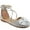 Silver, variant on Ecetana Girls Dress Shoes Ballerina Flats for Wedding Party Bow Comfort Dressy Flat Shoes