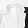 thumbnail image 3 of Vedolay Men's Blazers Casual Blazer Front Open Long Sleeve Work Office Jacket White,3XL, 3 of 4