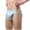 Light blue, variant on AnuirheiH Men's Lingerie Sexy Underwear Thong Underpants Soft Briefs Panties