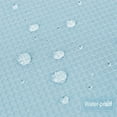 thumbnail image 4 of 2 Pcs Tier Curtain, Rod Pocket Waterproof Waffle Weave Textured Small Curtain, 4 of 9