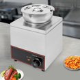 thumbnail image 4 of 150W Electric Cheese Sauce Warmer Dispenser Stainless Steel Hot Fudge Heater, 4 of 12