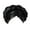 Black, variant on Fgnfyis Fashion Women Beading Braid Hat, Ruffle Cancer Wrap Sleep Cap with Satin - Hats for Women Khaki