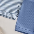 thumbnail image 7 of NOLDARES Baby Boys blend Cotton Linen Blend Cute print Shorts Loose Shorts for Summer Vacation(Blue,0-6 Months), 7 of 7