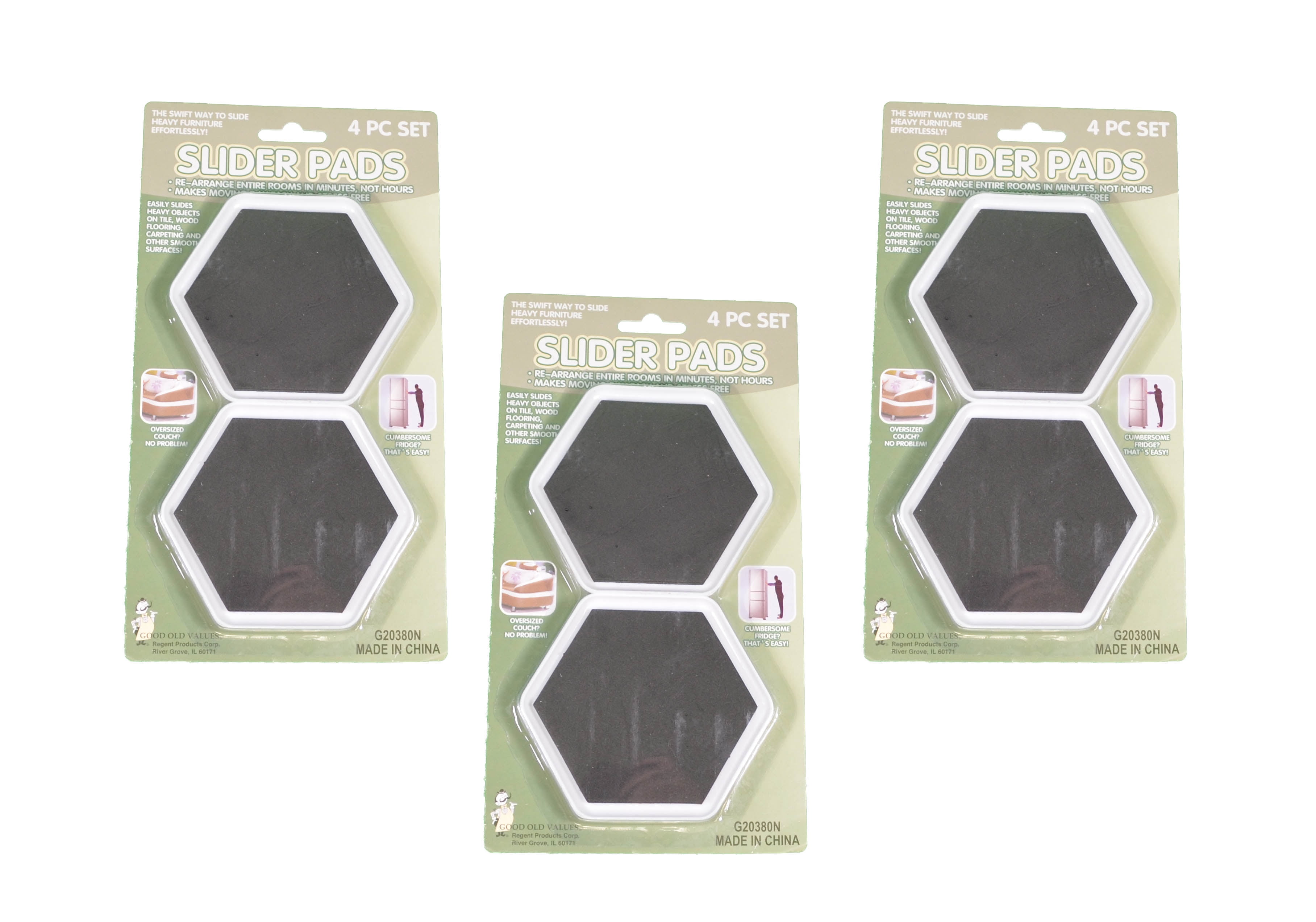 Lot of 12 EZ Move Furniture Easy Slider Pads Large Moving Mover