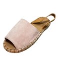 thumbnail image 2 of Alpargata plana de verano, zapatos de pescador transpirables, sandalias de boca de pescado para mujer Wmkox8yii  nm4289, 2 of 5