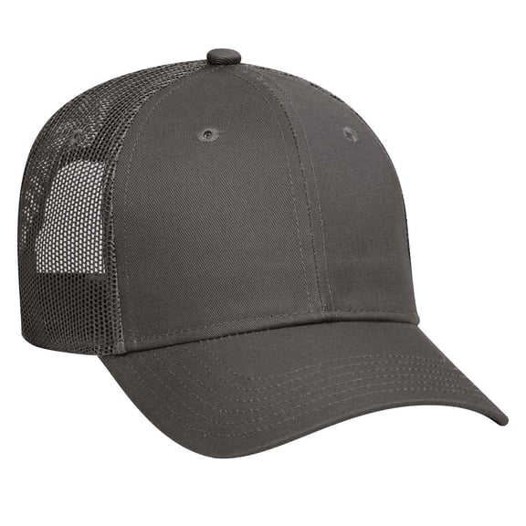 OTTO CAP 6 Panel Low Profile Mesh Back Trucker Hat