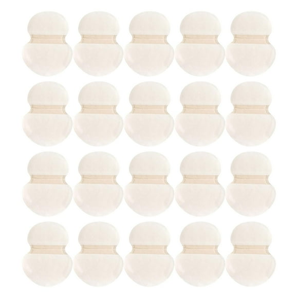 20 almohadillas reutilizables para el sudor en las axilas, resistentes al sudor, de tela no tejida, para uso en , unisex, para mujeres y