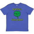 thumbnail image 3 of Inktastic Grammy's Lucky Charm Youth T-Shirt, 3 of 5