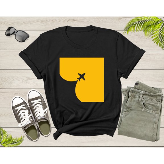 Flying Plane Aircraft Airplane Airliner Jet for Men Women T-Shirt Plane Lover Gift T Shirt for Men Women Kids Boys Girls Graphic Tshirt