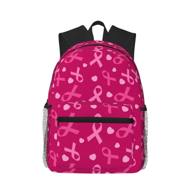 Easygdp Breast Cancer Awareness6 Mochila Casual para Portátil, Mochila para Escuela, Viajes, Negocios
