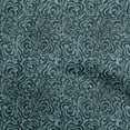 thumbnail image 1 of oneOone Velvet Dark Teal Green Fabric Aian Batik Sewing Material Print Fabric By The Yard 58 Inch Wide, 1 of 4
