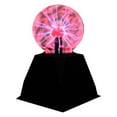 thumbnail image 3 of DOLITY USB Powered Crystal Glass Ball Light Sphere Lamp Black Base 8inch, 3 of 8
