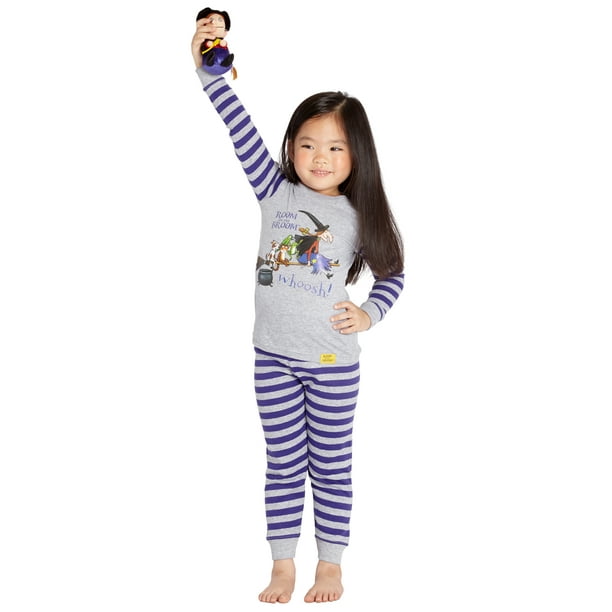 Room on The Broom Whoosh Witch Broomstick Cotton Costume Pajama