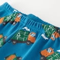 thumbnail image 6 of Popshion Toddler Boys Girls Pajamas Green Car Print 100% Cotton 2 Piece Long Sleeve Sleepwear 5T/, 6 of 7