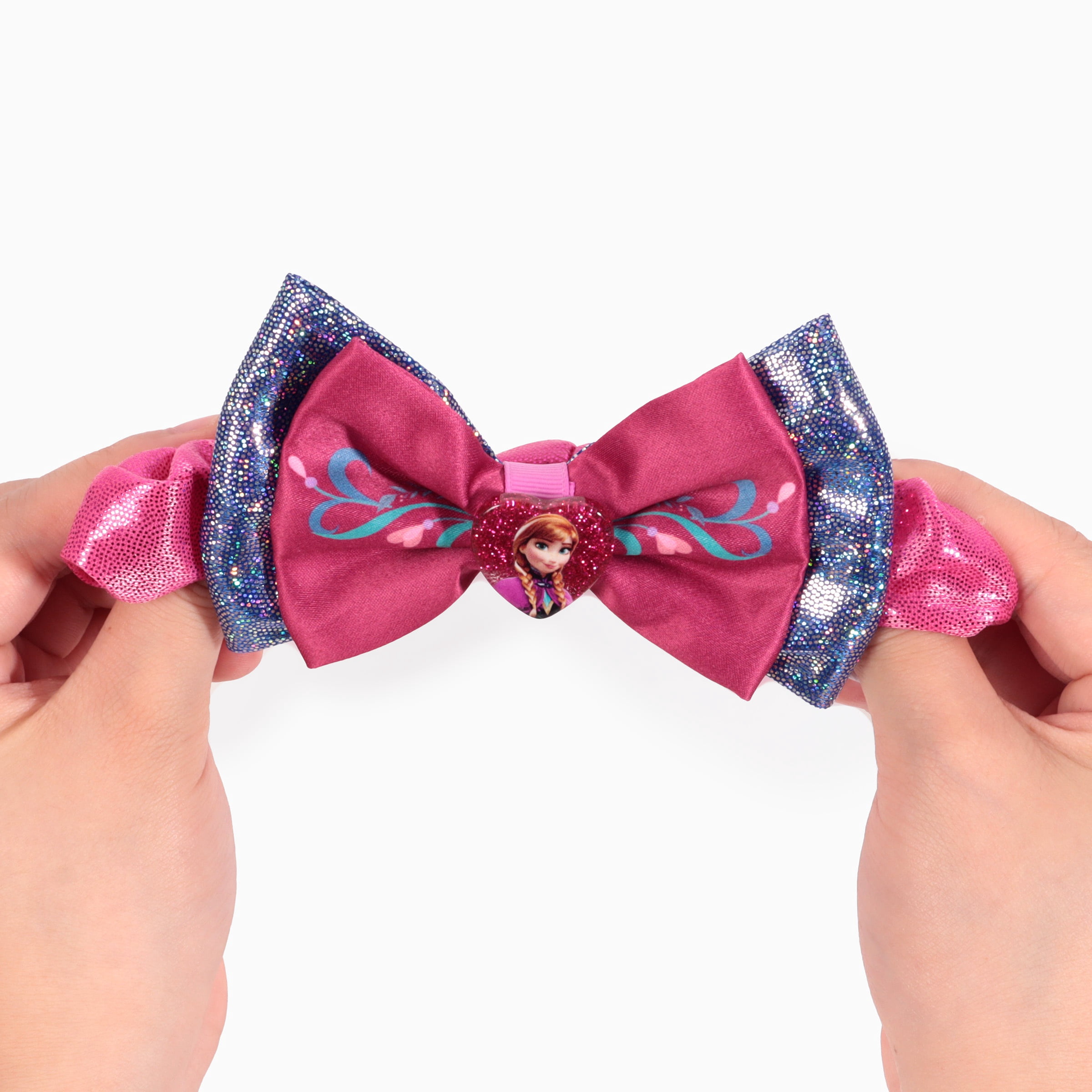 Disney Frozen Girls Scrunchies 3 Pack Bow Hair Ties Back to School Gift
