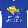 thumbnail image 4 of Inktastic My First Plane Trip Airplane Travel Boys or Girls Baby Bodysuit, 4 of 5