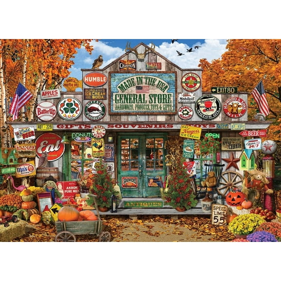 General Store 1000-Piece Puzzle, (Hardcover)