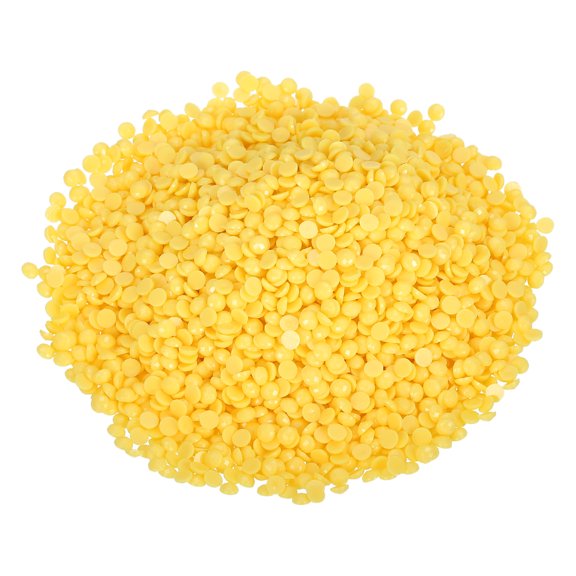 Uxcell 8000 Pcs Diamond Art Painting Beads Round 5D Diamond Art Painting Drills Accessories for Gem Replacement Yellow