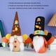 thumbnail image 4 of Colgador de puerta colgante de pared de muñeca de gnomo, tela no tejida, mano de obra, diseño bonito, suministros decorativos para vacaciones Kits de decoración para fiestas sombrero de copa Inteprter HA070615-02, 4 of 6