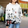 thumbnail image 7 of Mercatoo Girls 𝐅loral Butterfly Graphic Hoodies Fall Winter Oversized 𝐇ooded Sweatshirts Long Sleeve Pullover Hoodie Pocket, 7 of 7