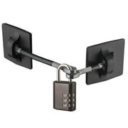 Computer Security Products Refrigerator Lock Fridge Freezer Security Black Combination Padlock